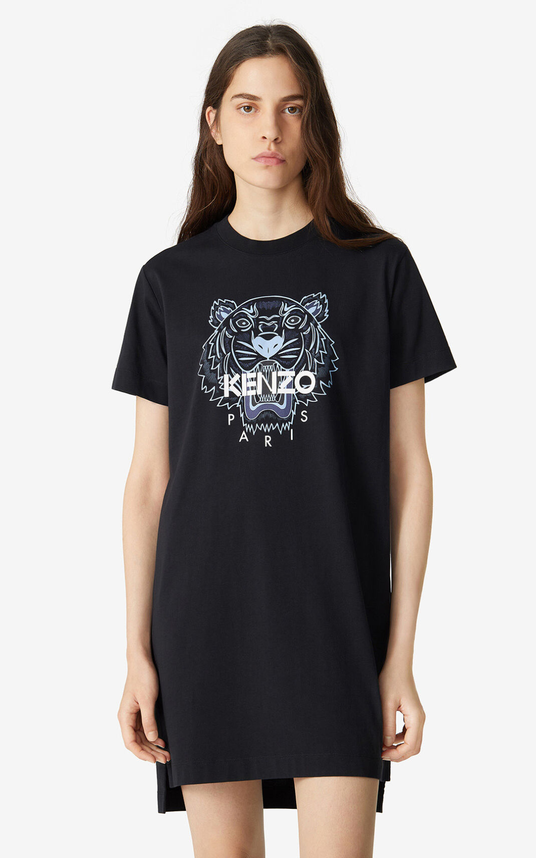 Kenzo Tiger T shirt Klänning Dam | 43921-RPVA